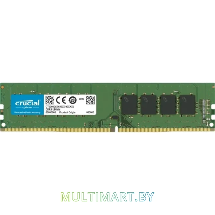 Оперативная память Crucial 8GB DDR4 PC4-25600 (CB8GU3200)